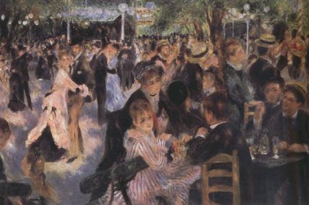 Pierre-Auguste Renoir Ball at the Moulin de la Galette (nn03)